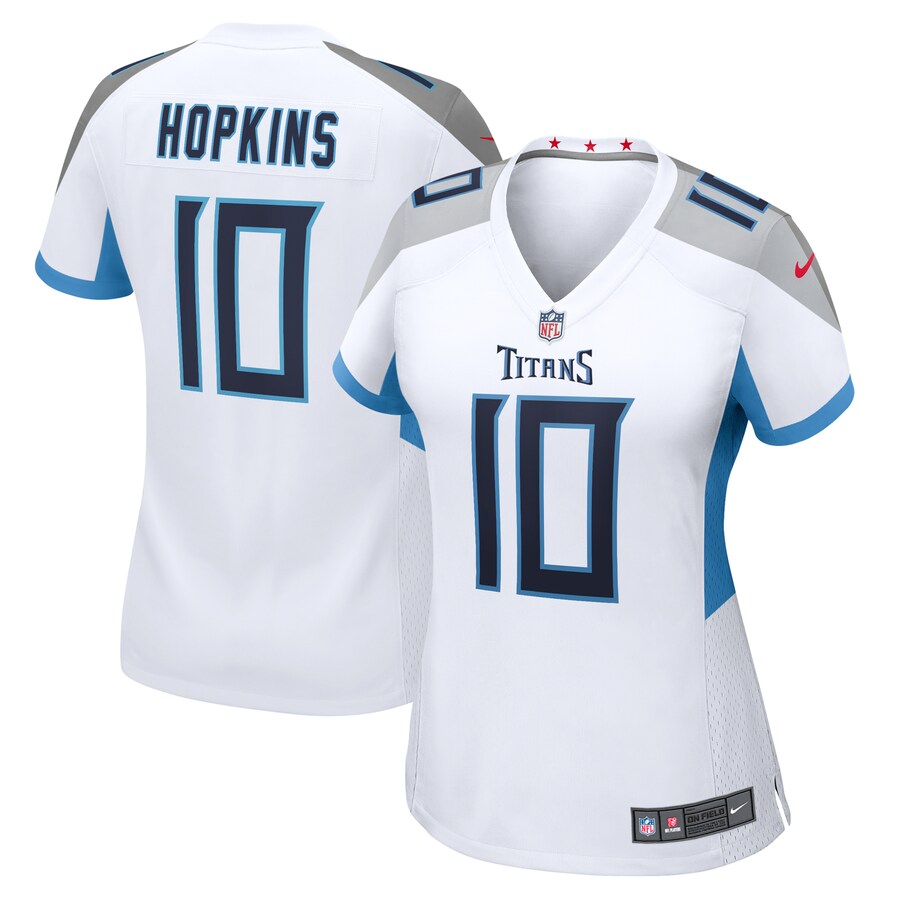Women's Tennessee Titans DeAndre Hopkins Nike White Game Jersey - Puhuasuan