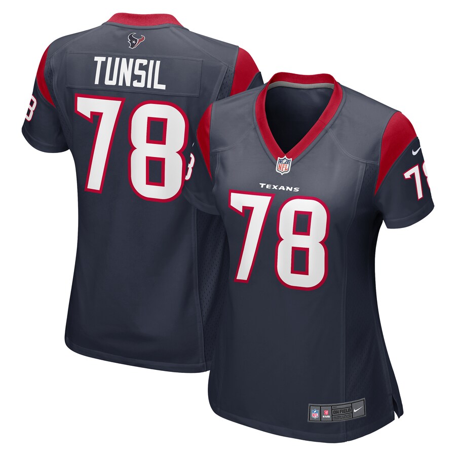 Women's Houston Texans Laremy Tunsil Nike Navy Game Jersey - Puhuasuan