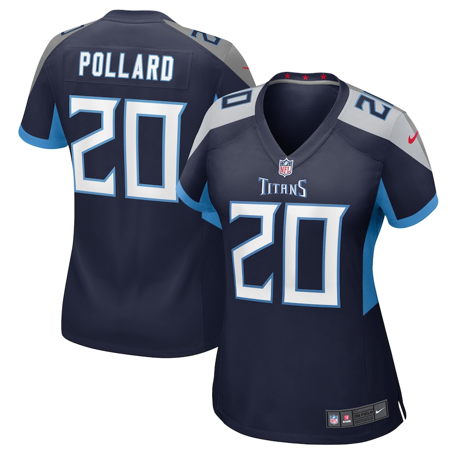 Women's Tennessee Titans Tony Pollard Nike Navy Game Jersey - Puhuasuan