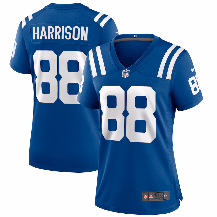 Women's Indianapolis Colts Marvin Harrison Nike Royal Game Retired Player Jersey - Puhuasuan