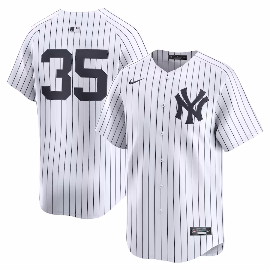 Men's New York Yankees Cody Bellinger Nike White Home Limited Player Jersey - Puhuasuan
