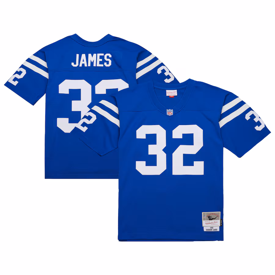 Men's Indianapolis Colts Edgerrin James Mitchell & Ness Royal 1999 Legacy Replica Jersey - Puhuasuan