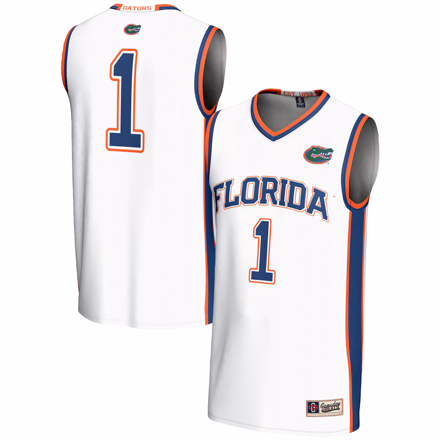 Unisex GameDay Greats #70 White Florida Gators Lightweight Basketball Jersey - Puhuasuan