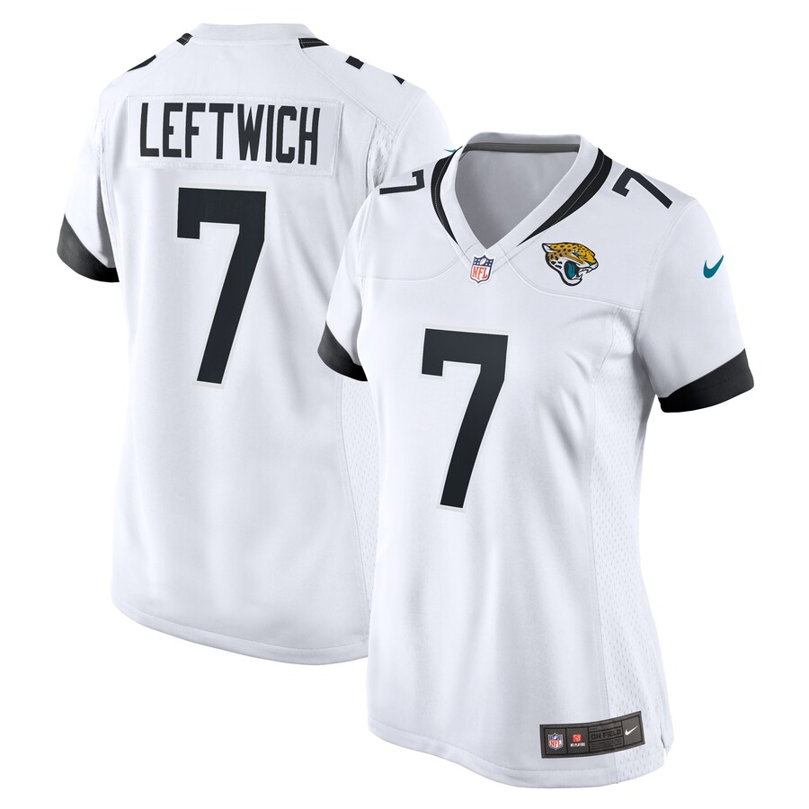 Women's Jacksonville Jaguars Byron Leftwich Nike White Retired Player Game Jersey - Puhuasuan
