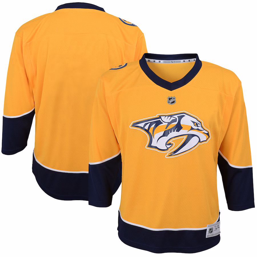 Youth Nashville Predators Gold Home Replica Jersey - Puhuasuan