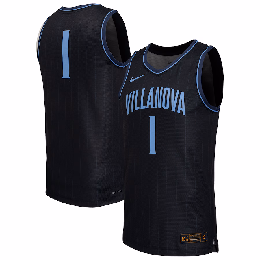 Men's Nike  Navy Villanova Wildcats  Replica Basketball Jersey - Puhuasuan