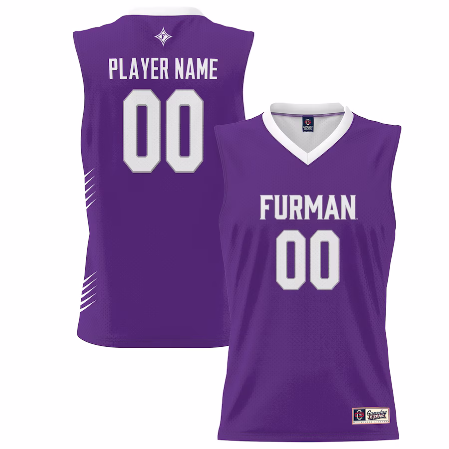 Furman Paladins GameDay Greats Youth NIL Pick-A-Player Lightweight Men's Basketball Jersey - Purple - Puhuasuan
