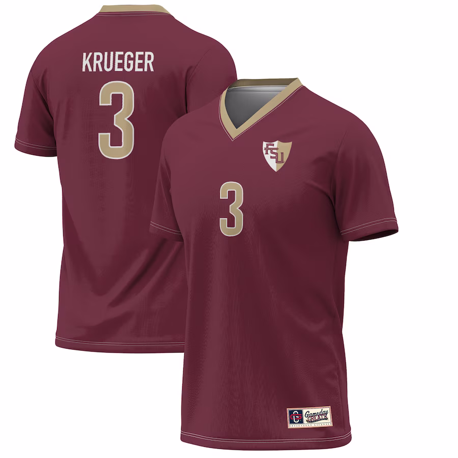 Casey Krueger Florida State Seminoles GameDay Greats Lightweight Alumni Soccer Jersey - Garnet - Puhuasuan