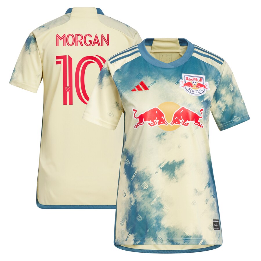 Women's New York Red Bulls Lewis Morgan adidas Yellow 2023 Daniel Patrick Kit Replica Jersey - Puhuasuan