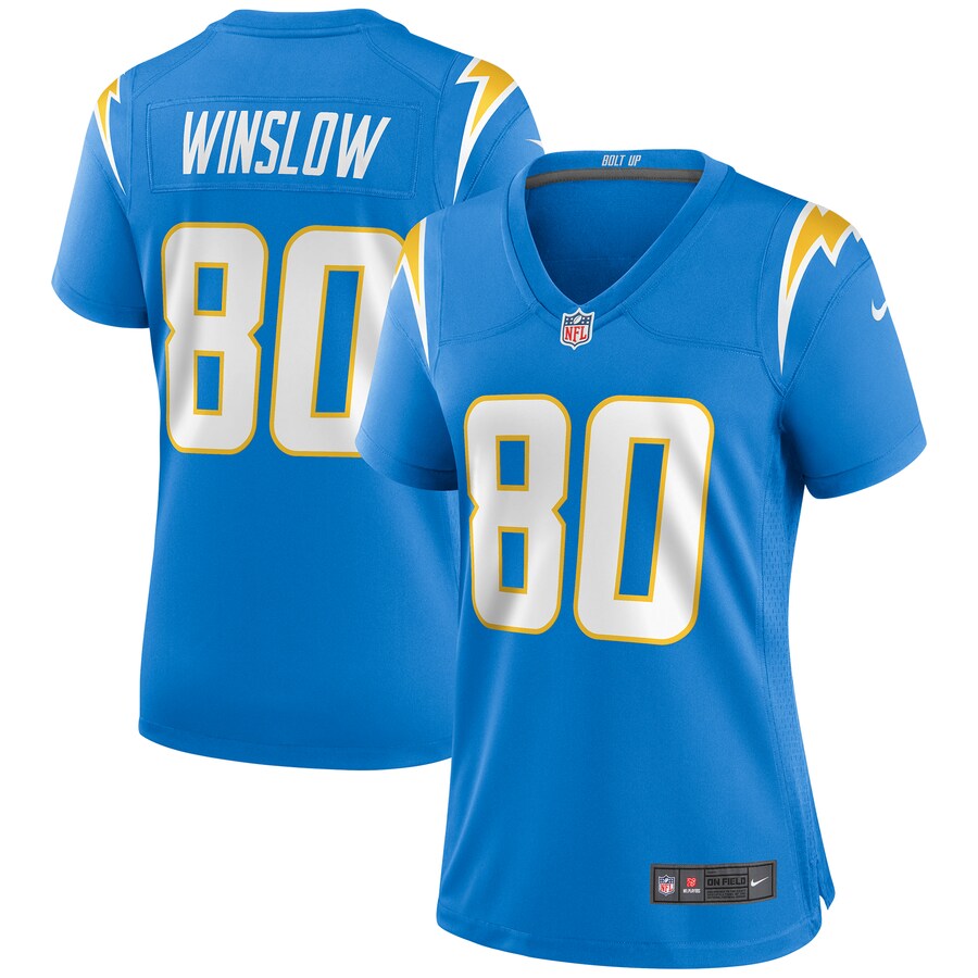 Women's Los Angeles Chargers Kellen Winslow Nike Powder Blue Game Retired Player Jersey - Puhuasuan