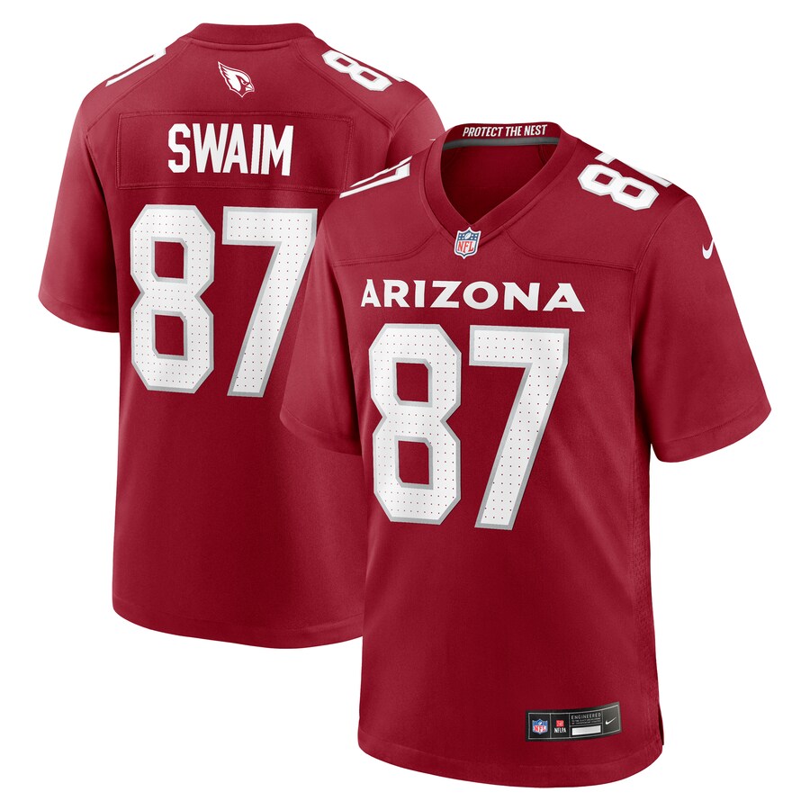 Men's Arizona Cardinals Geoff Swaim Nike  Cardinal Team Game Jersey - Puhuasuan