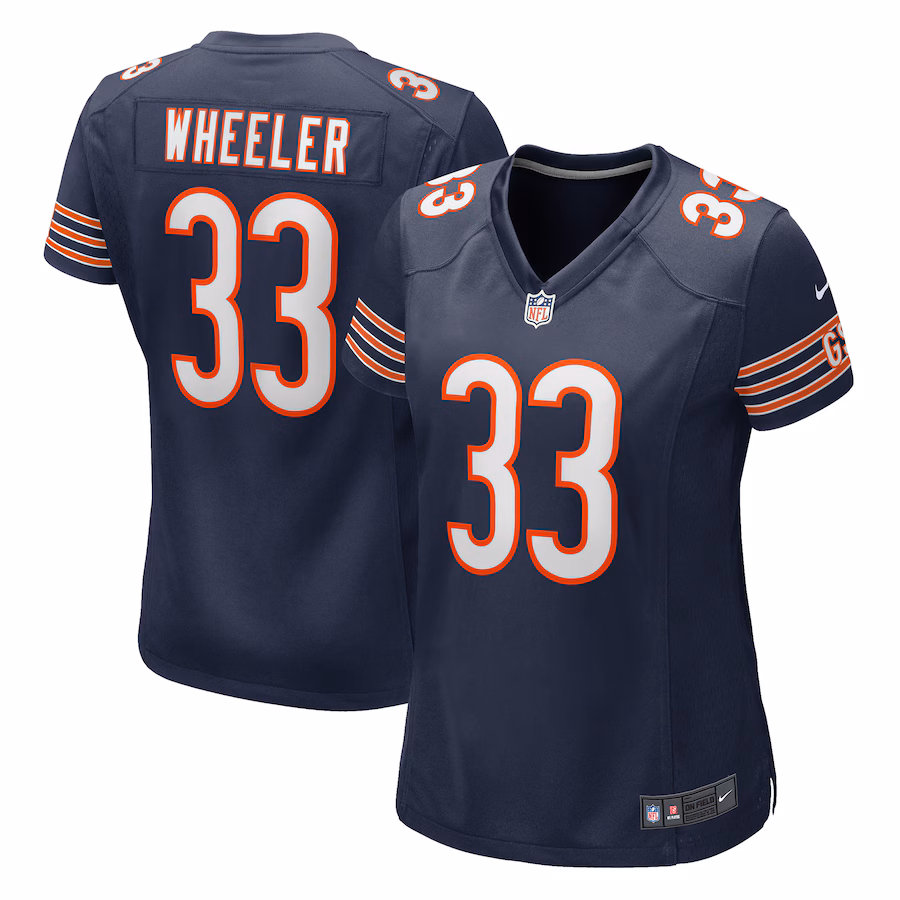 Women's Chicago Bears Ian Wheeler Nike Navy Game Jersey - Puhuasuan