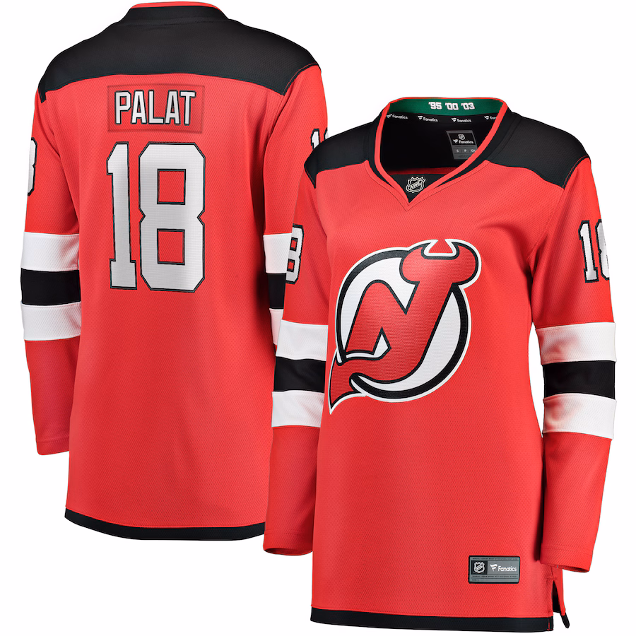 Women's New Jersey Devils Ondrej Palat Fanatics Red Home Breakaway Player Jersey - Puhuasuan