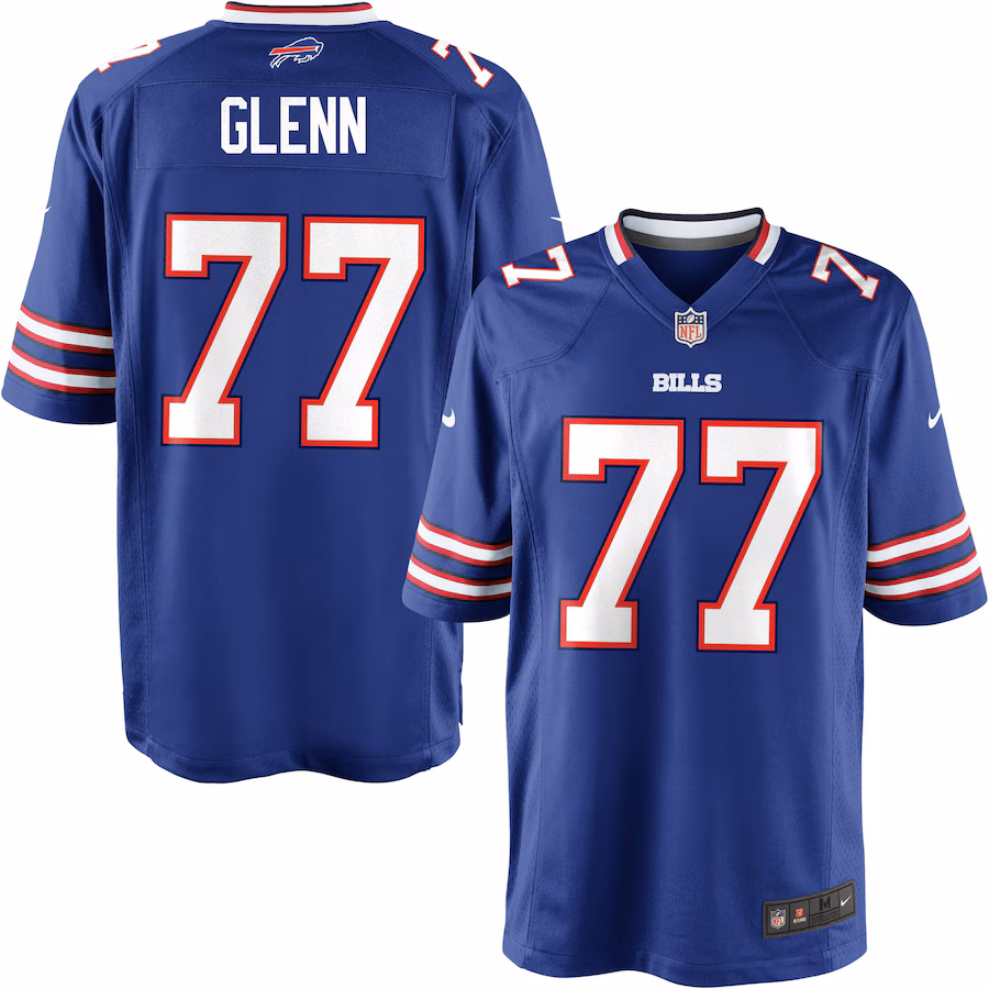 Nike Youth Buffalo Bills Cordy Glenn Team Color Game Jersey - Puhuasuan