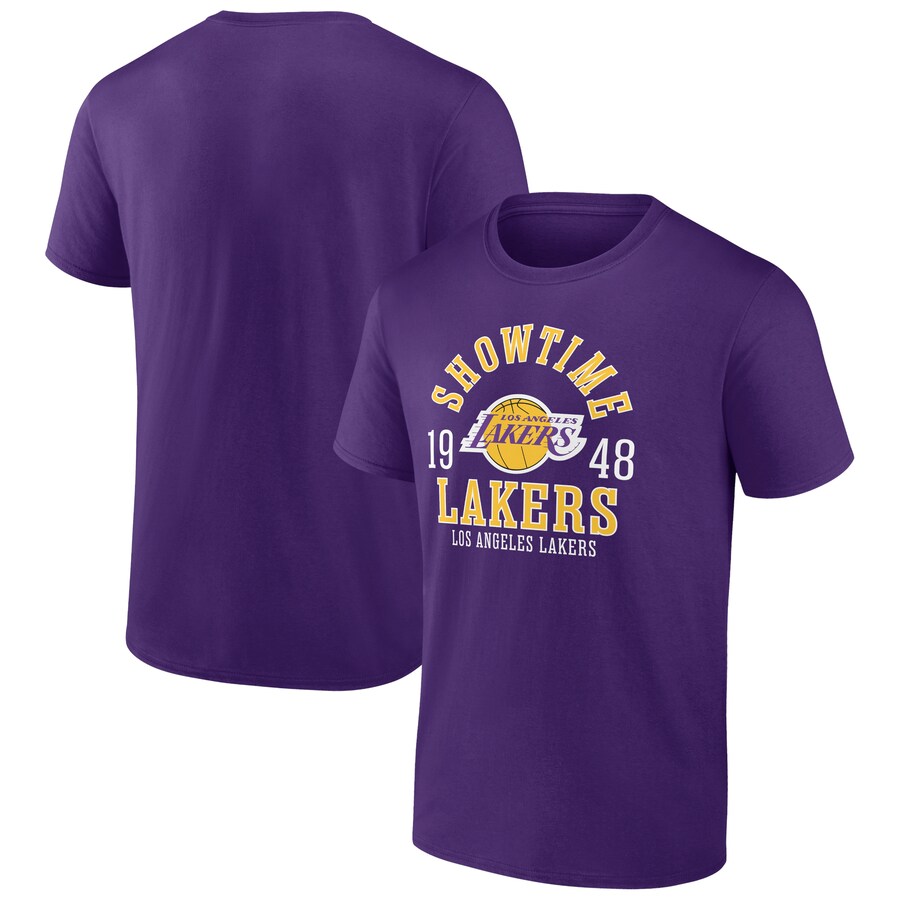 Men's Los Angeles Lakers Purple The Extras T-Shirt - Puhuasuan