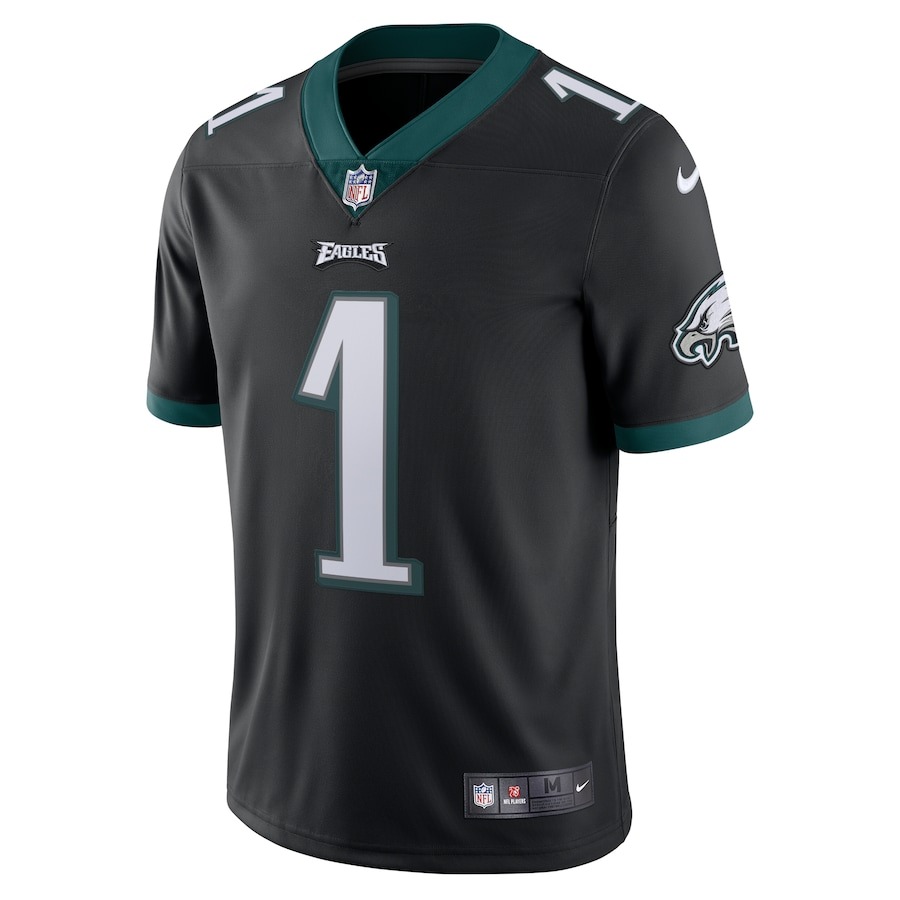 Men's Philadelphia Eagles Jalen Hurts Nike Black Vapor Limited Jersey - Puhuasuan