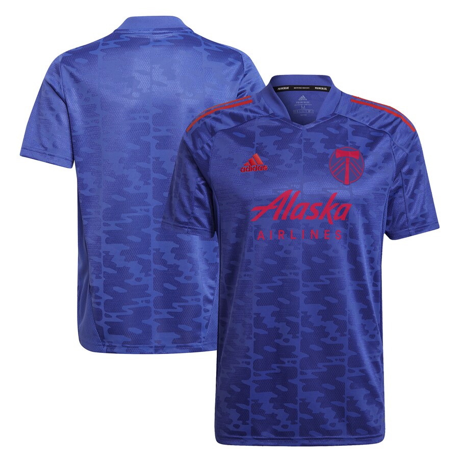 Men's Portland Timbers adidas Blue 2022 Primeblue Replica Jersey - Puhuasuan