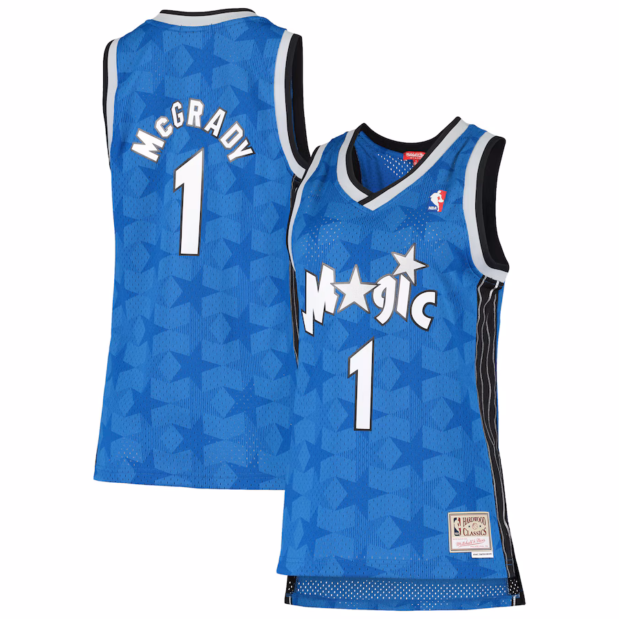 Women's Orlando Magic Tracy McGrady Mitchell & Ness Blue 2000/01 Hardwood Classics Swingman Jersey - Puhuasuan