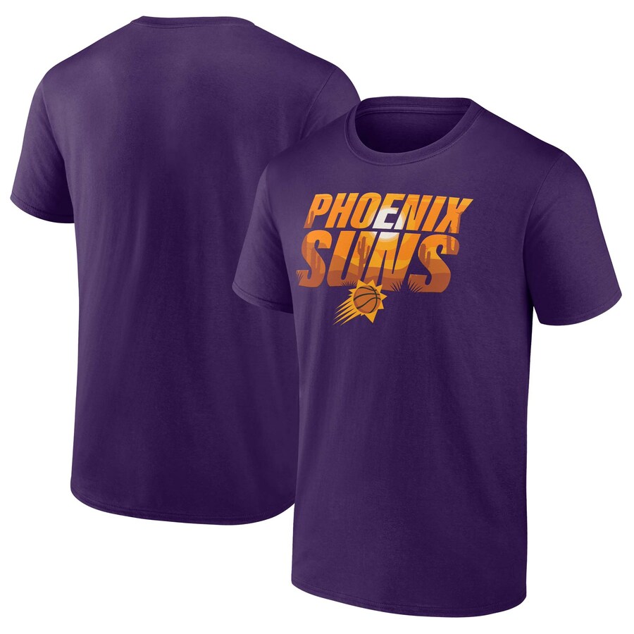 Men's Phoenix Suns  Fanatics Purple Local T-Shirt - Puhuasuan