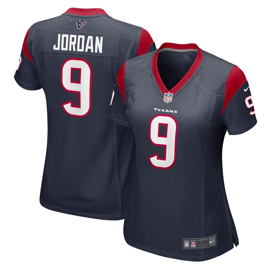 Women's Houston Texans Brevin Jordan Nike Navy Game Jersey - Puhuasuan