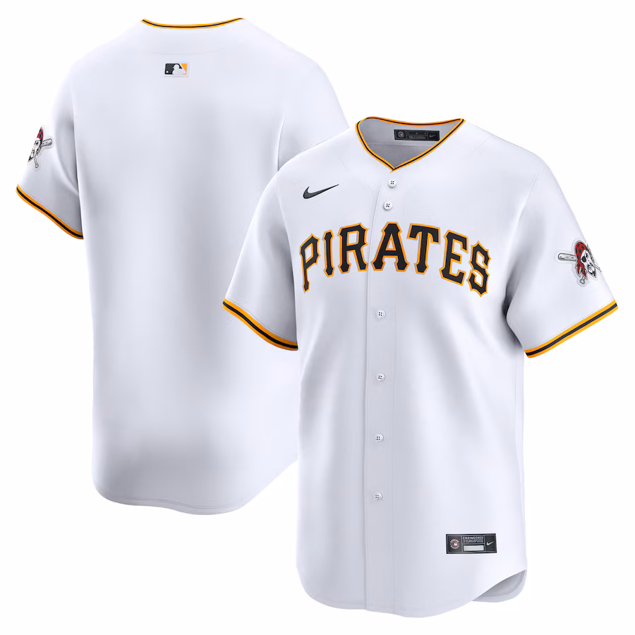 Youth Pittsburgh Pirates Nike White Home Limited Jersey - Puhuasuan