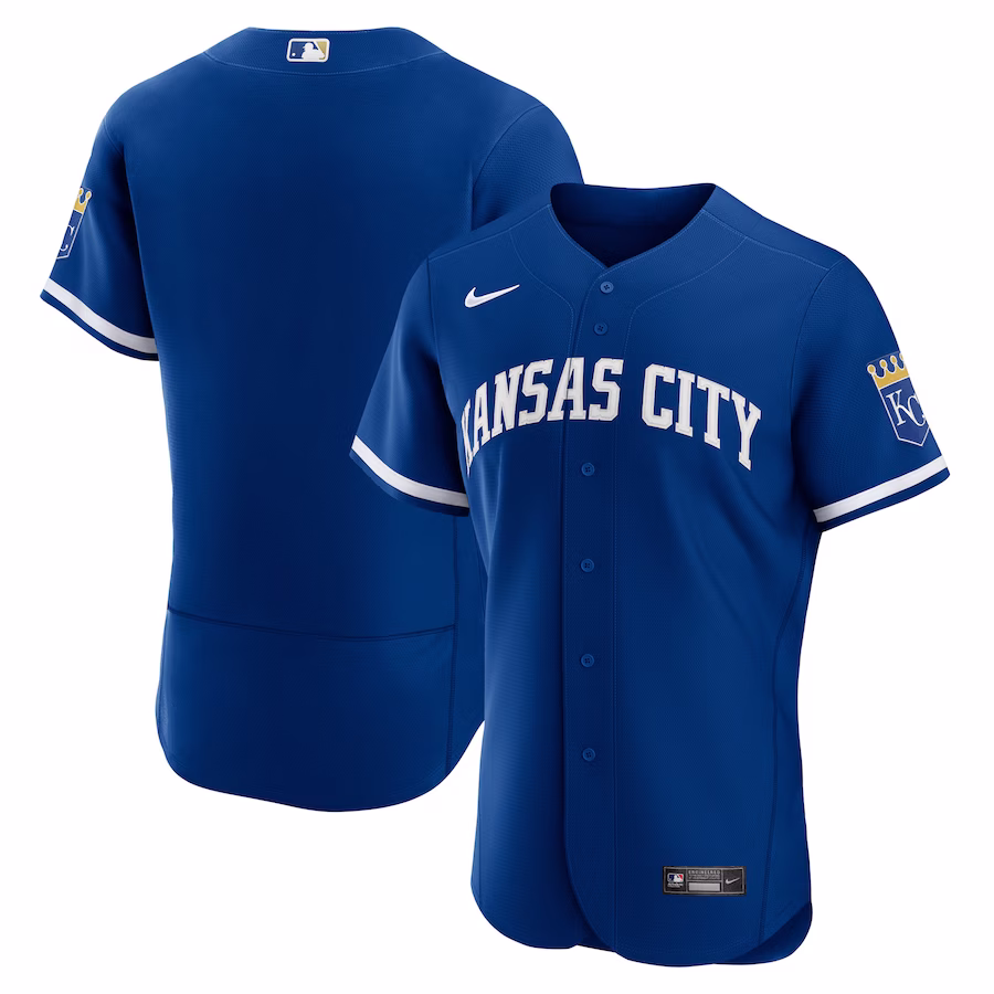 Men's Kansas City Royals Nike Royal 2022 Alternate Authentic Jersey - Puhuasuan