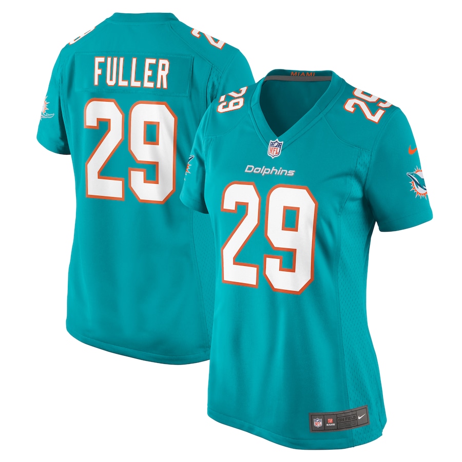 Women's Miami Dolphins Kendall Fuller Nike Aqua Game Jersey - Puhuasuan