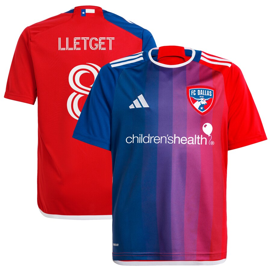Youth FC Dallas Sebastian Lletget adidas Navy 2024 After Burner Replica Player Jersey - Puhuasuan