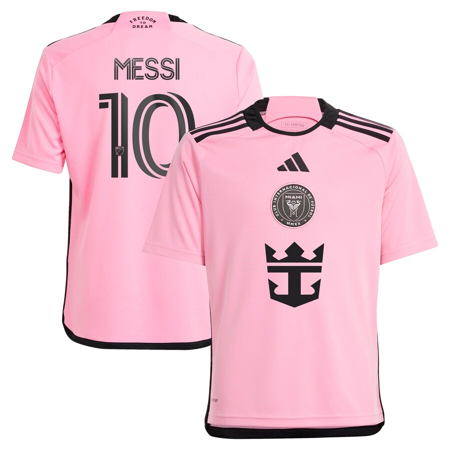 Youth Inter Miami CF Lionel Messi adidas Pink 2024 2getherness Replica Player Jersey - Puhuasuan
