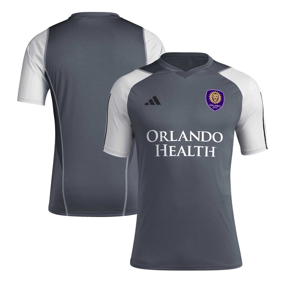 Men's Orlando City SC adidas Gray 2024 AEROREADY Training Jersey - Puhuasuan