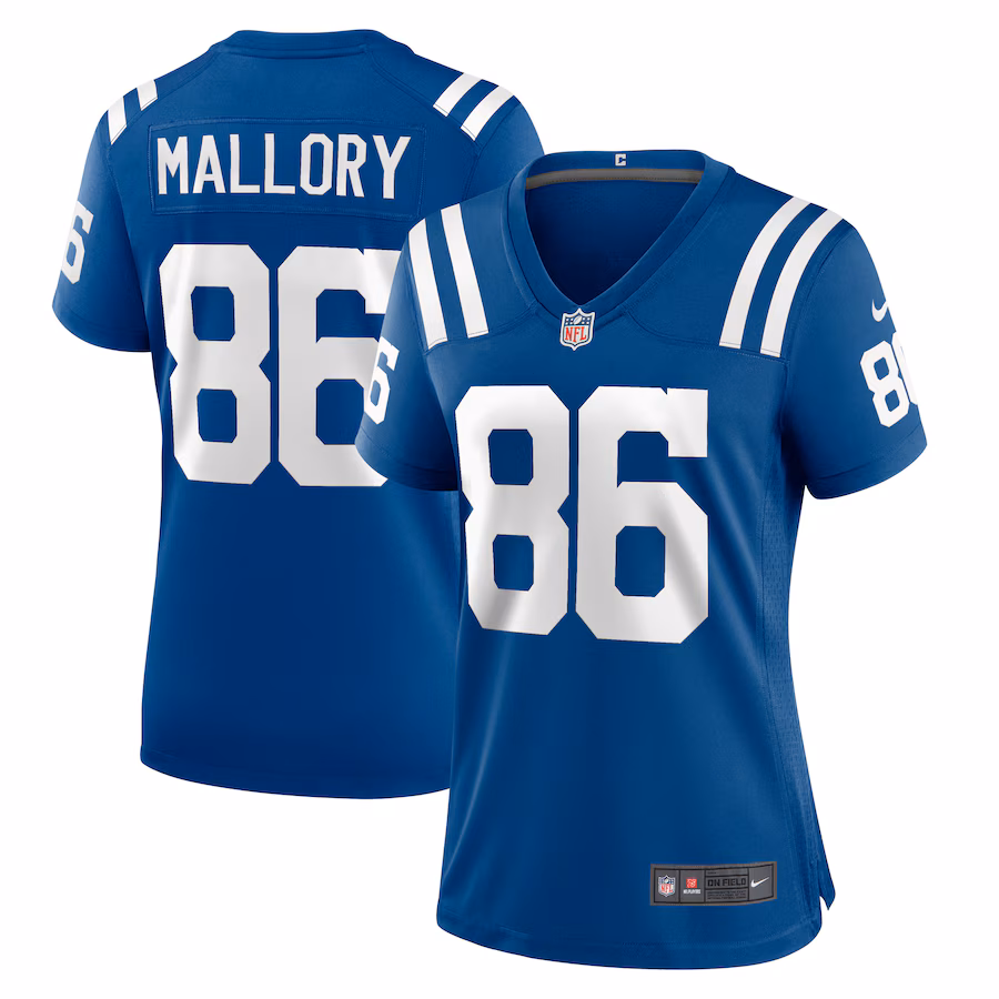 Women's Indianapolis Colts Will Mallory Nike  Royal Team Game Jersey - Puhuasuan