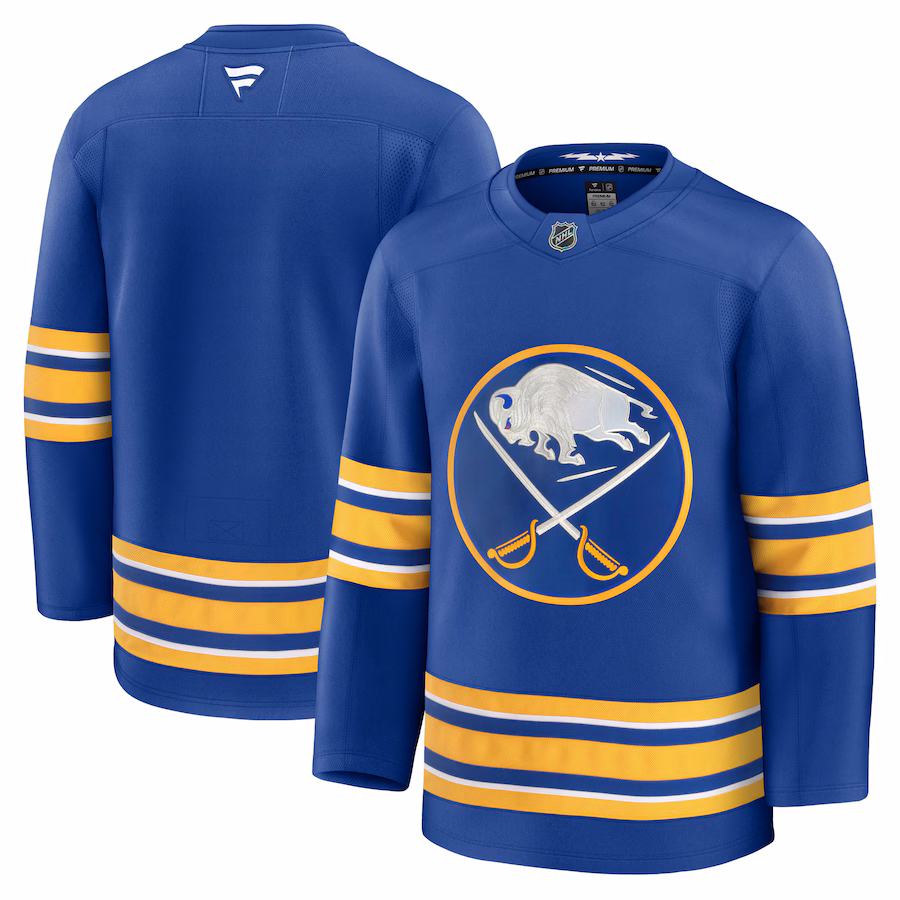 Men's Buffalo Sabres Fanatics Royal Home Premium Jersey - Puhuasuan