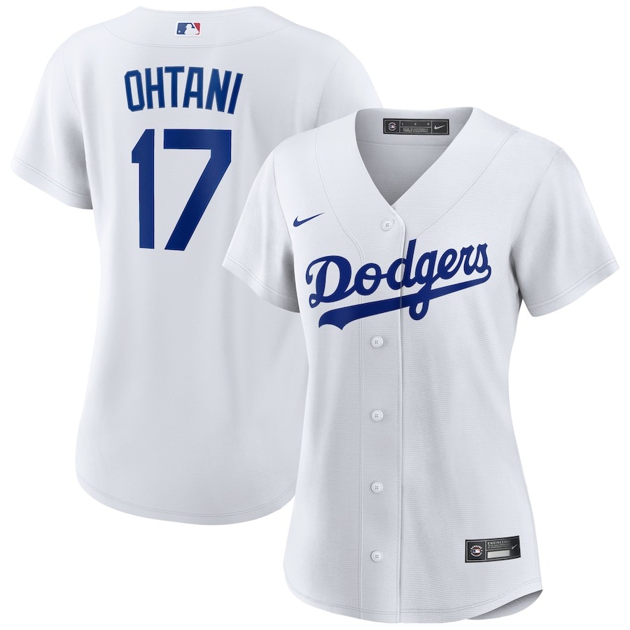 Women's Los Angeles Dodgers Shohei Ohtani Nike White Home Limited Player Jersey - Puhuasuan