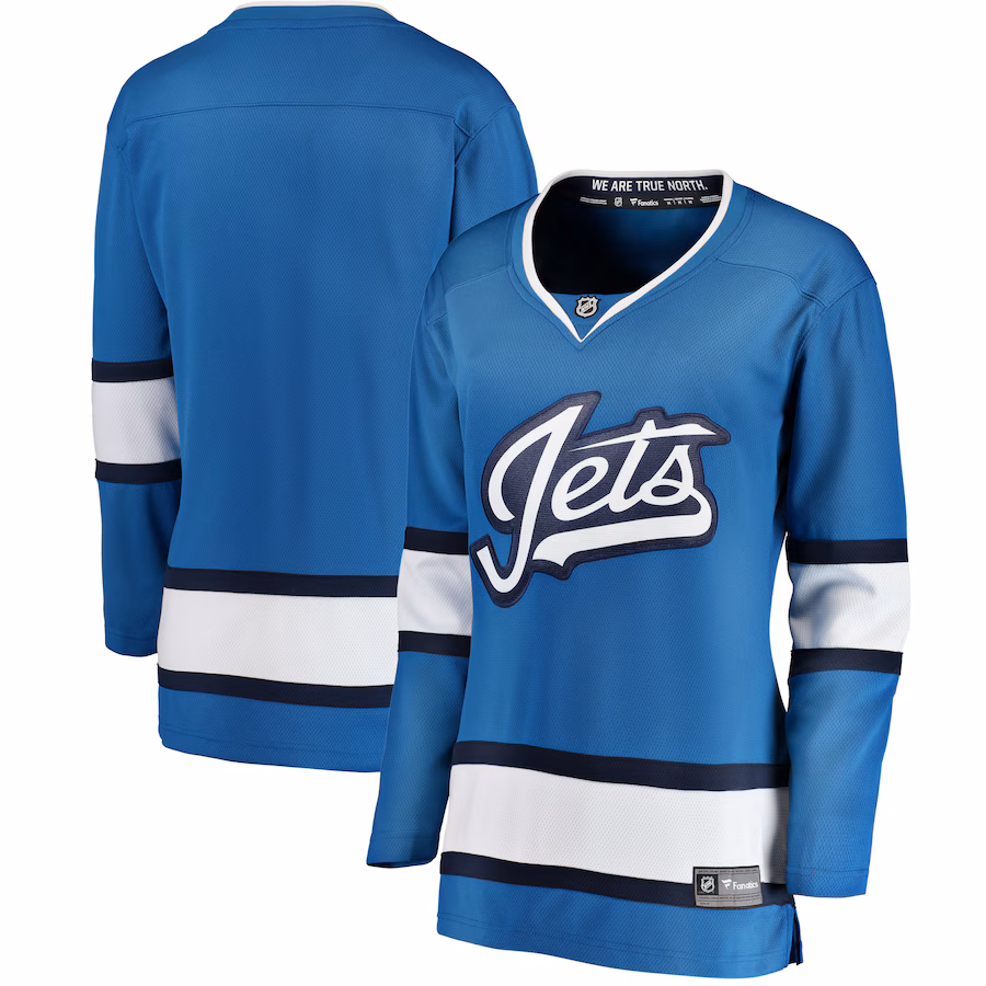 Women's Winnipeg Jets Fanatics Blue Alternate Breakaway Jersey - Puhuasuan
