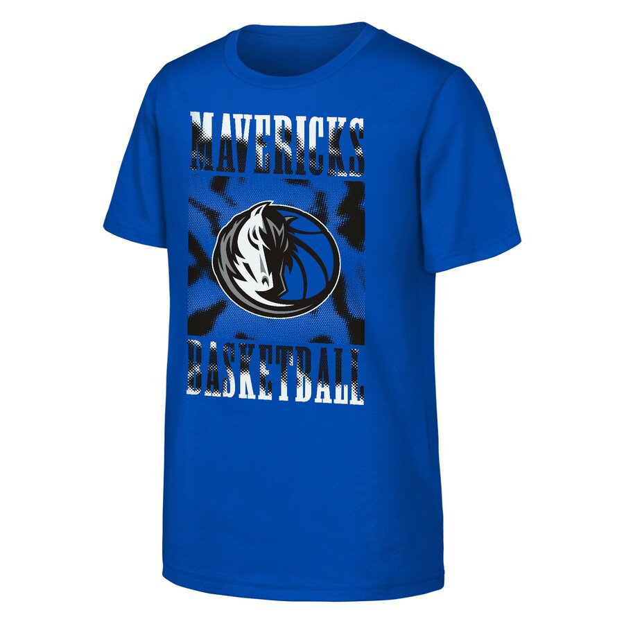 Youth Dallas Mavericks  Blue Garage Hero T-Shirt - Puhuasuan