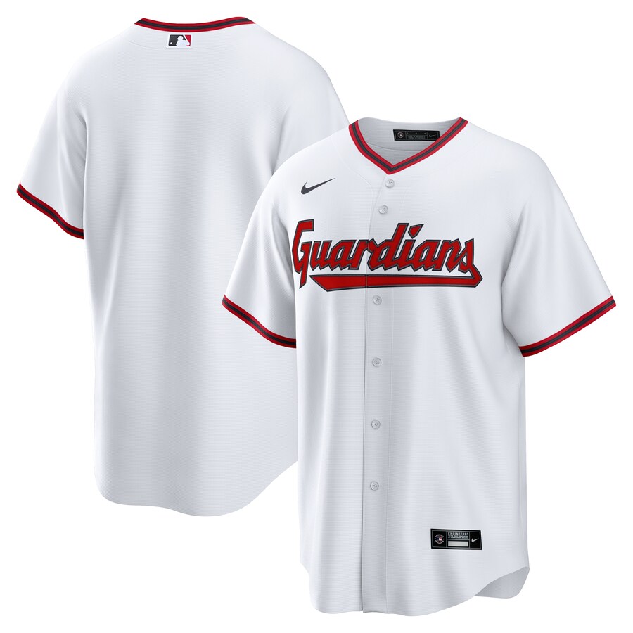 Youth Cleveland Guardians Nike White Home Replica 2.0 Jersey - Puhuasuan