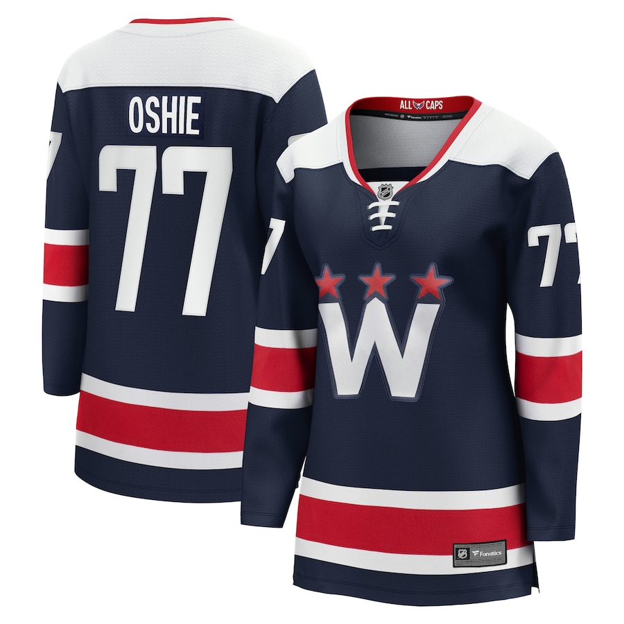 Women's Washington Capitals TJ Oshie Fanatics Navy Alternate Premier Breakaway Player Jersey - Puhuasuan