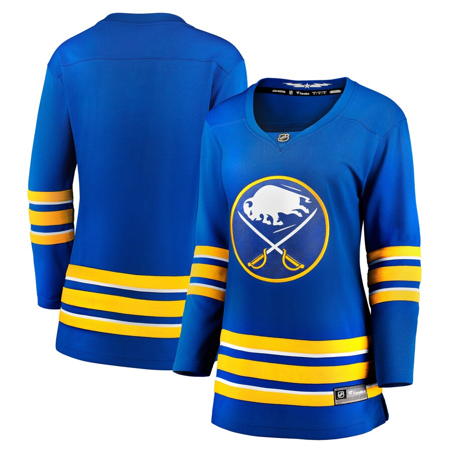 Women's Buffalo Sabres Fanatics Branded Royal 2020/21 Home Breakaway Jersey - Puhuasuan