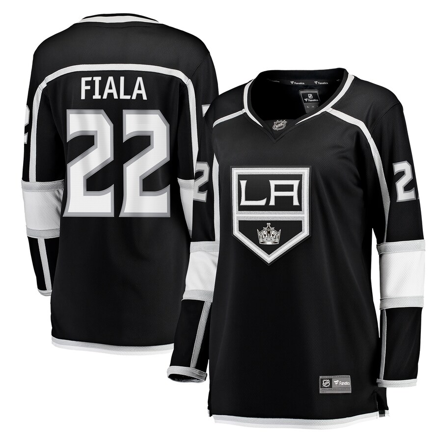 Women's Los Angeles Kings Kevin Fiala Fanatics Branded Black Home Breakaway Player Jersey - Puhuasuan