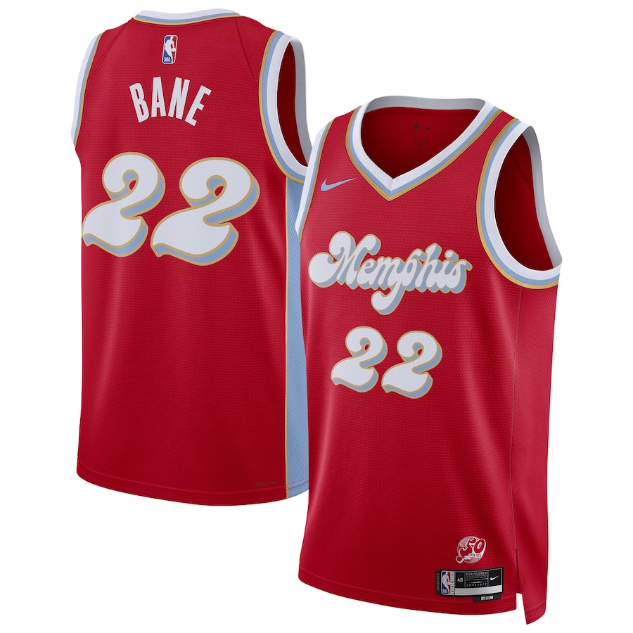Unisex Memphis Grizzlies Desmond Bane Nike Red 2024/25 Swingman Player Jersey - City Edition - Puhuasuan