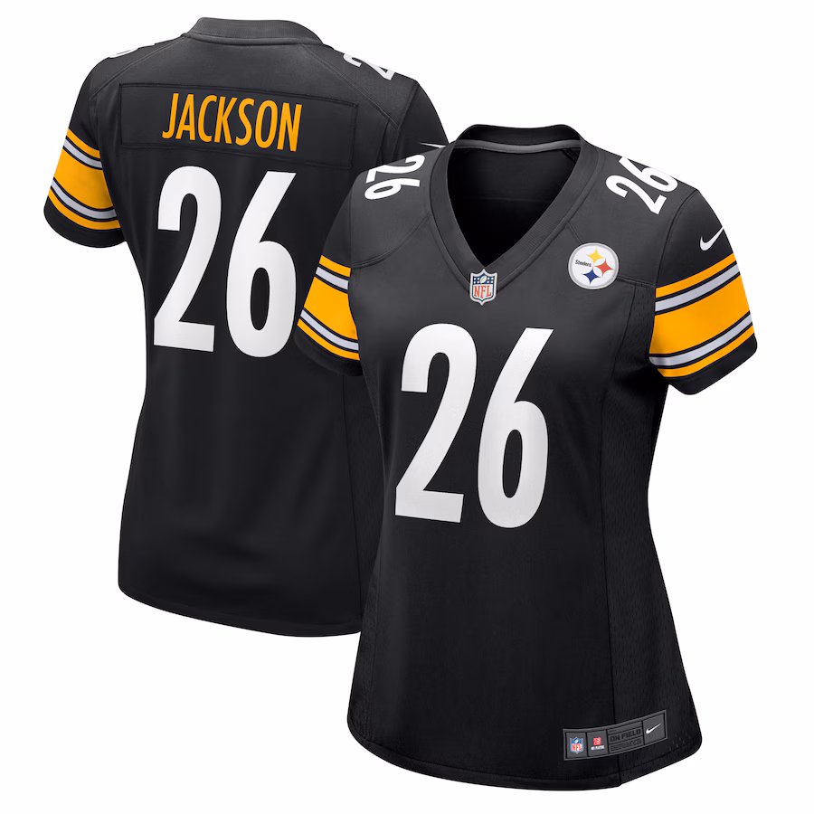 Women's Pittsburgh Steelers Donte Jackson Nike Black Game Jersey - Puhuasuan