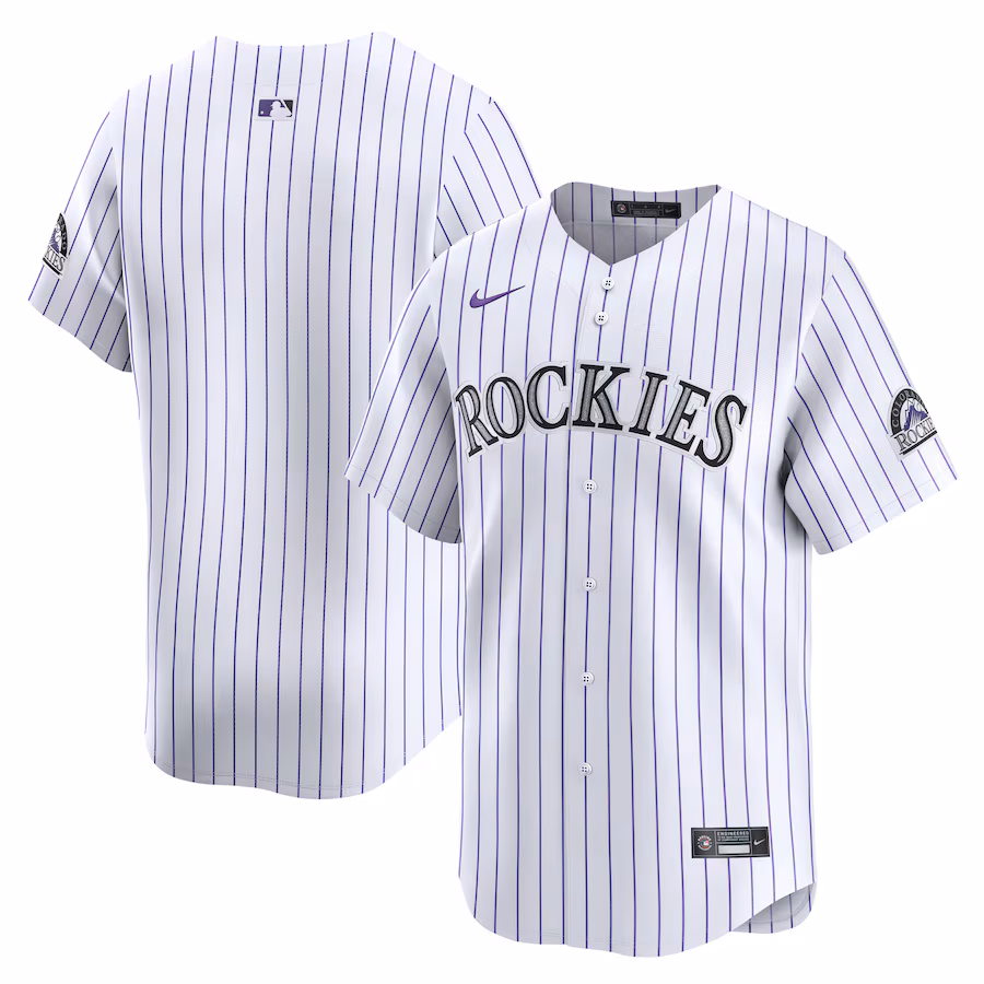 Youth Colorado Rockies Nike White Home Limited Jersey - Puhuasuan