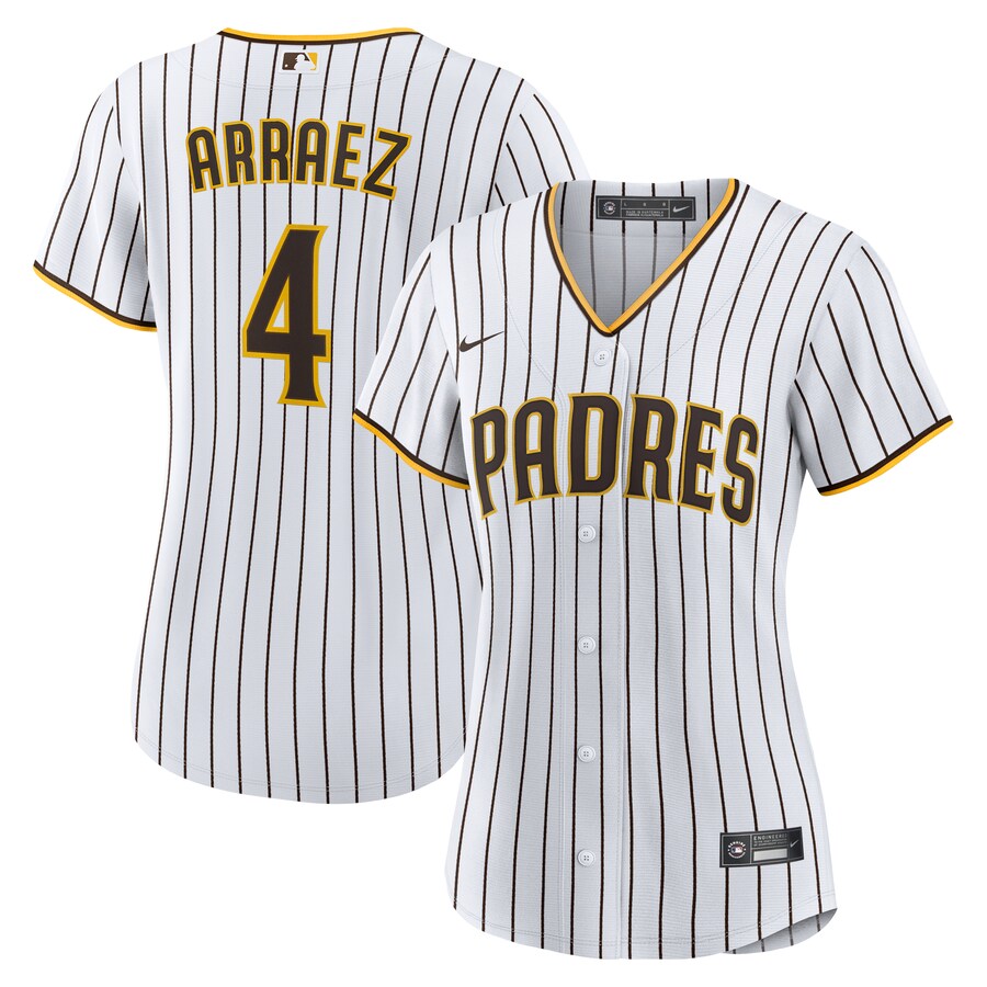 Women's San Diego Padres Luis Arraez Nike White Home Replica Jersey - Puhuasuan