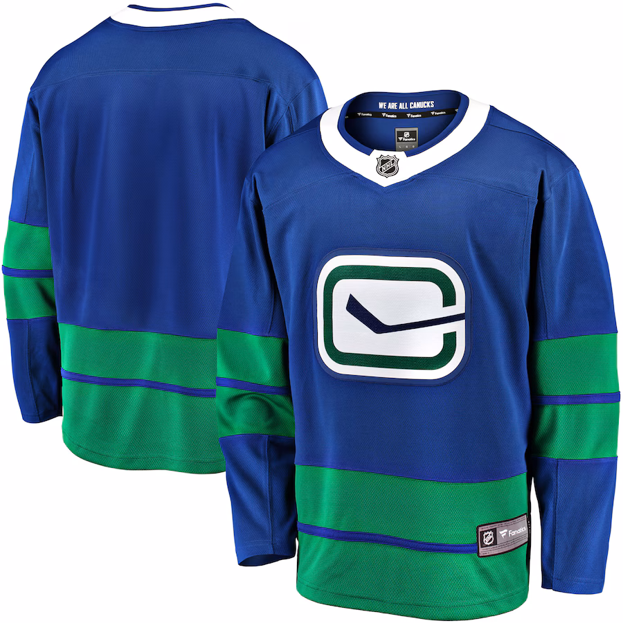 Men's Vancouver Canucks Fanatics Alternate Premier Breakaway Jersey - Puhuasuan