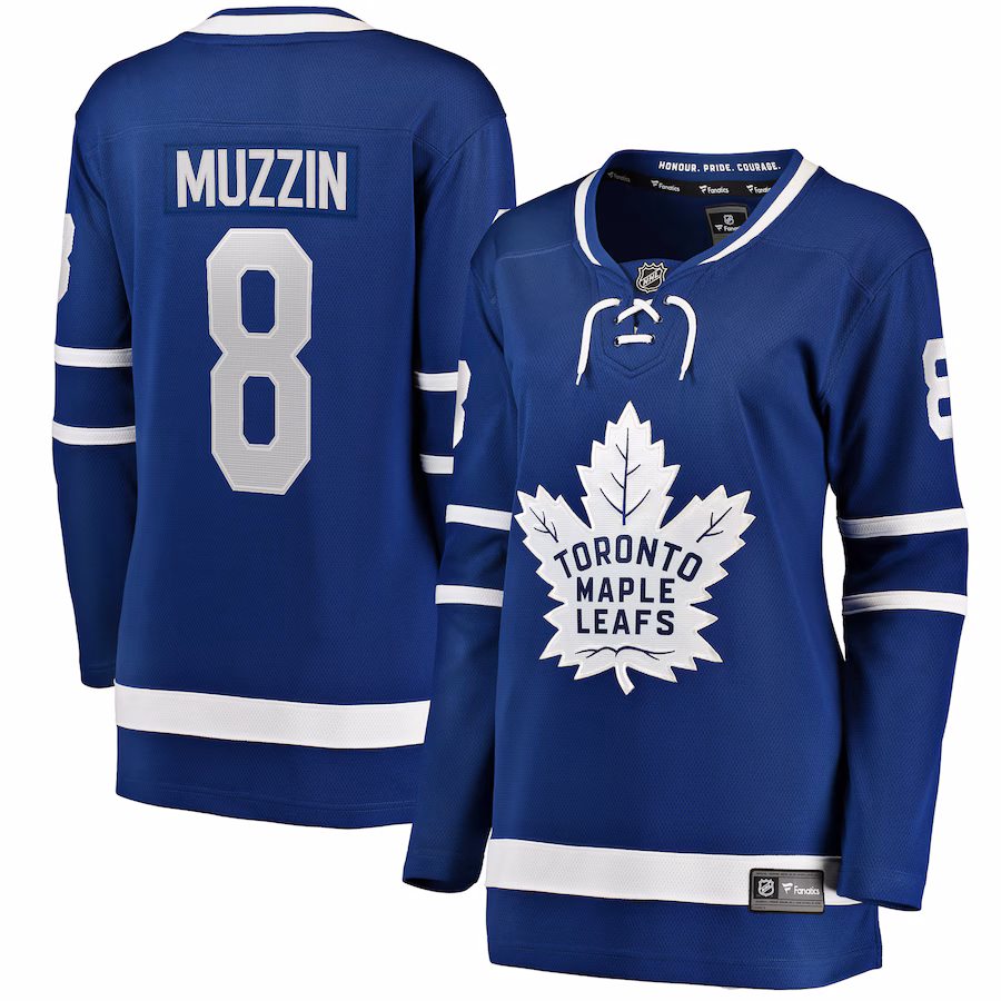 Women's Toronto Maple Leafs Jake Muzzin Fanatics Blue Home Breakaway Player Jersey - Puhuasuan
