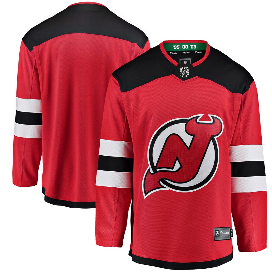 Youth New Jersey Devils Fanatics Branded Red Breakaway Home Jersey - Puhuasuan