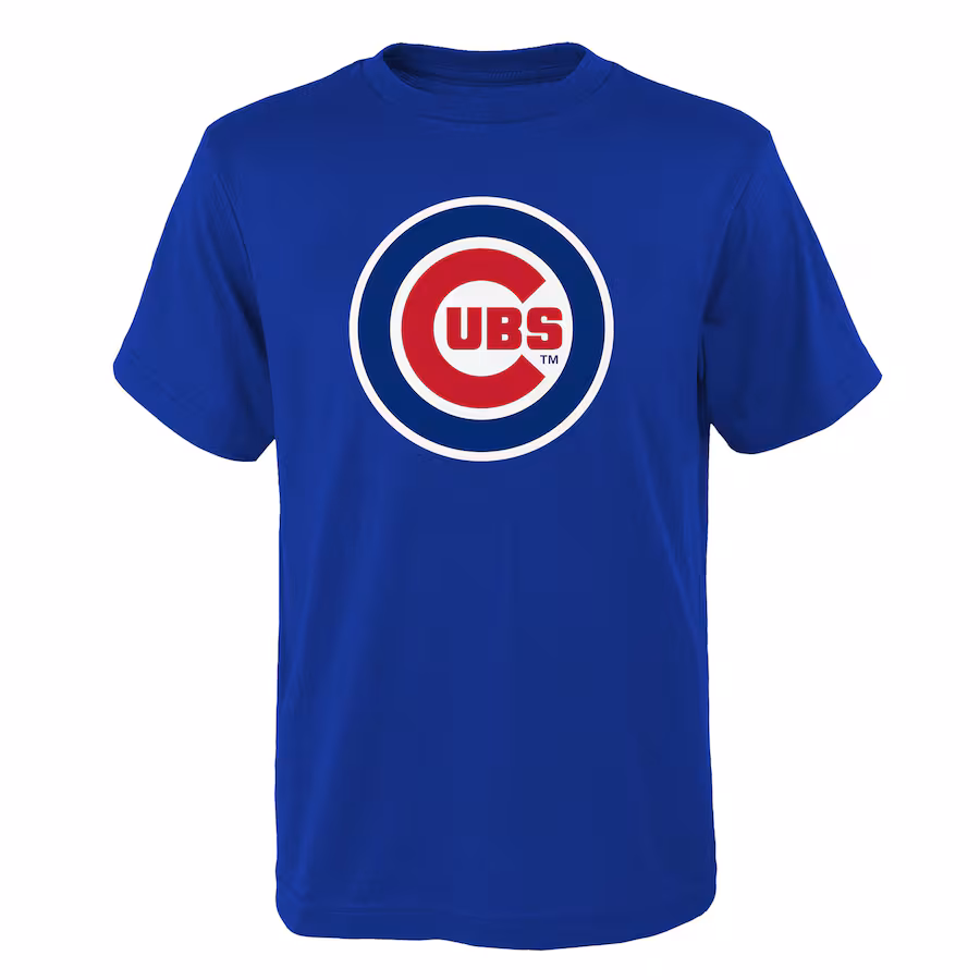 Youth Chicago Cubs Royal Logo Primary Team T-Shirt - Puhuasuan