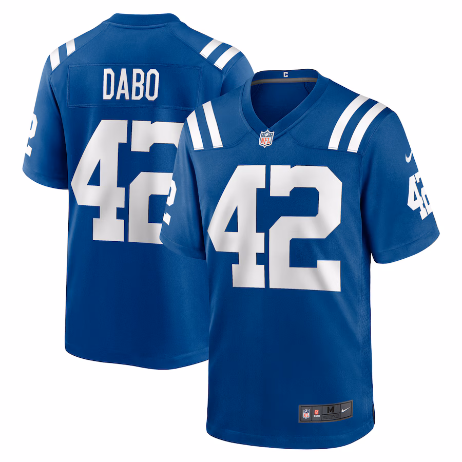 Men's Indianapolis Colts Marcel Dabo Nike Royal Game Player Jersey - Puhuasuan