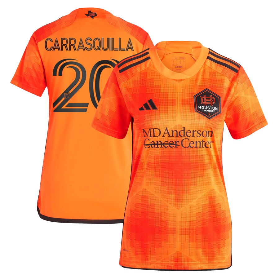 Women's Houston Dynamo FC Adalberto Carrasquilla adidas Orange 2023 El Sol Replica Jersey - Puhuasuan