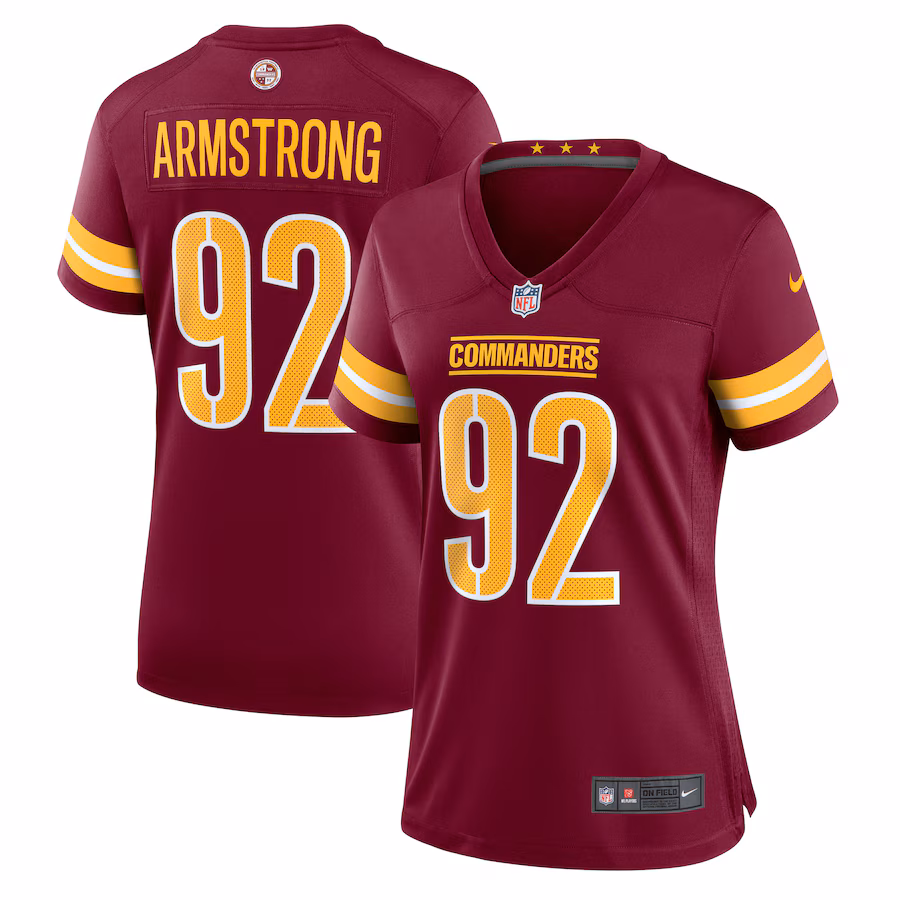 Women's Washington Commanders Dorance Armstrong Nike  Burgundy Game Jersey - Puhuasuan
